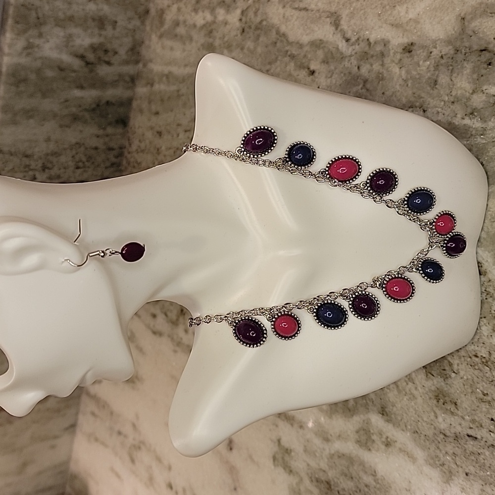 Jewelry Set Necklace and Earrings